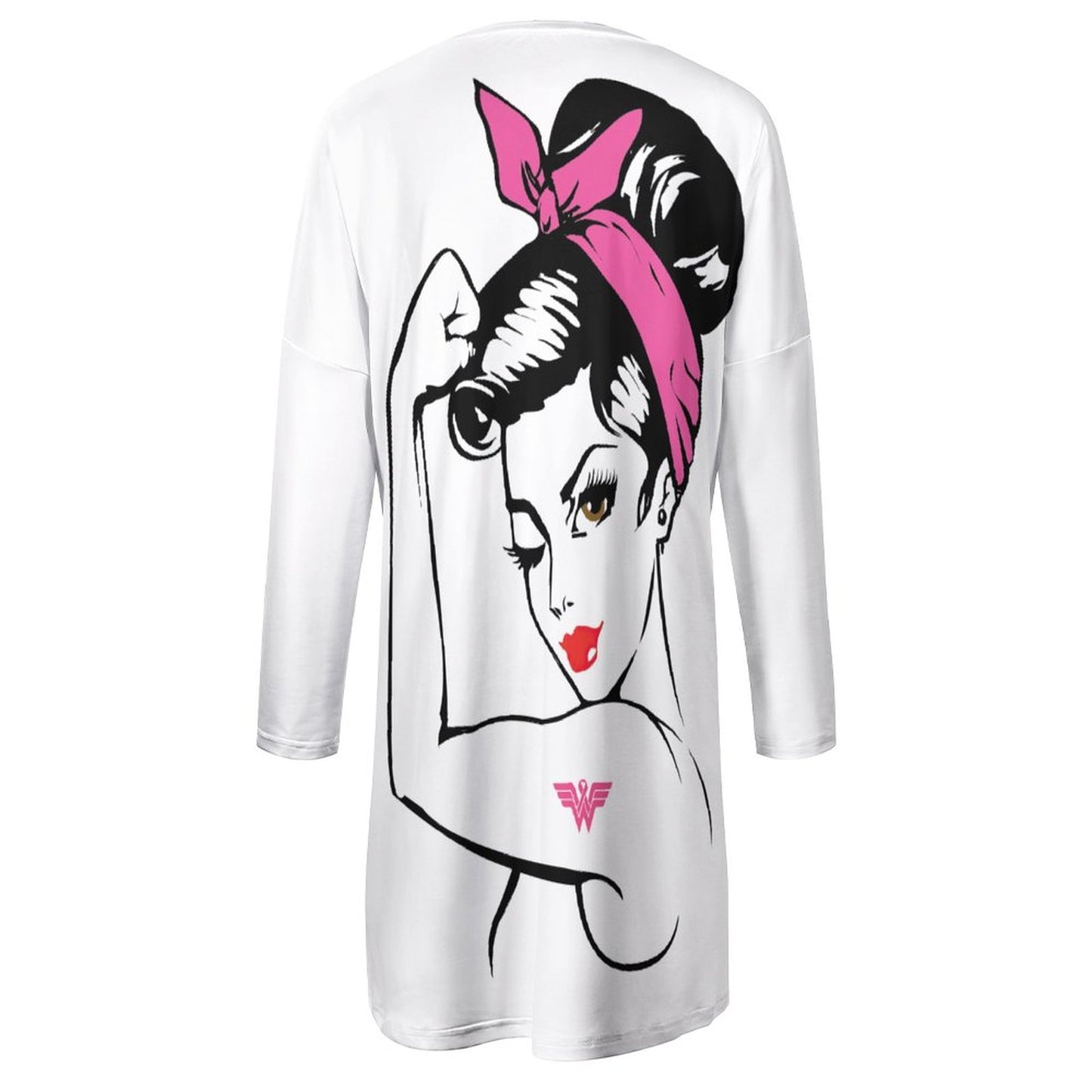 Sudadera Túnica Larga con Bolsillos | Oversize para Leggings 2XS-6XL