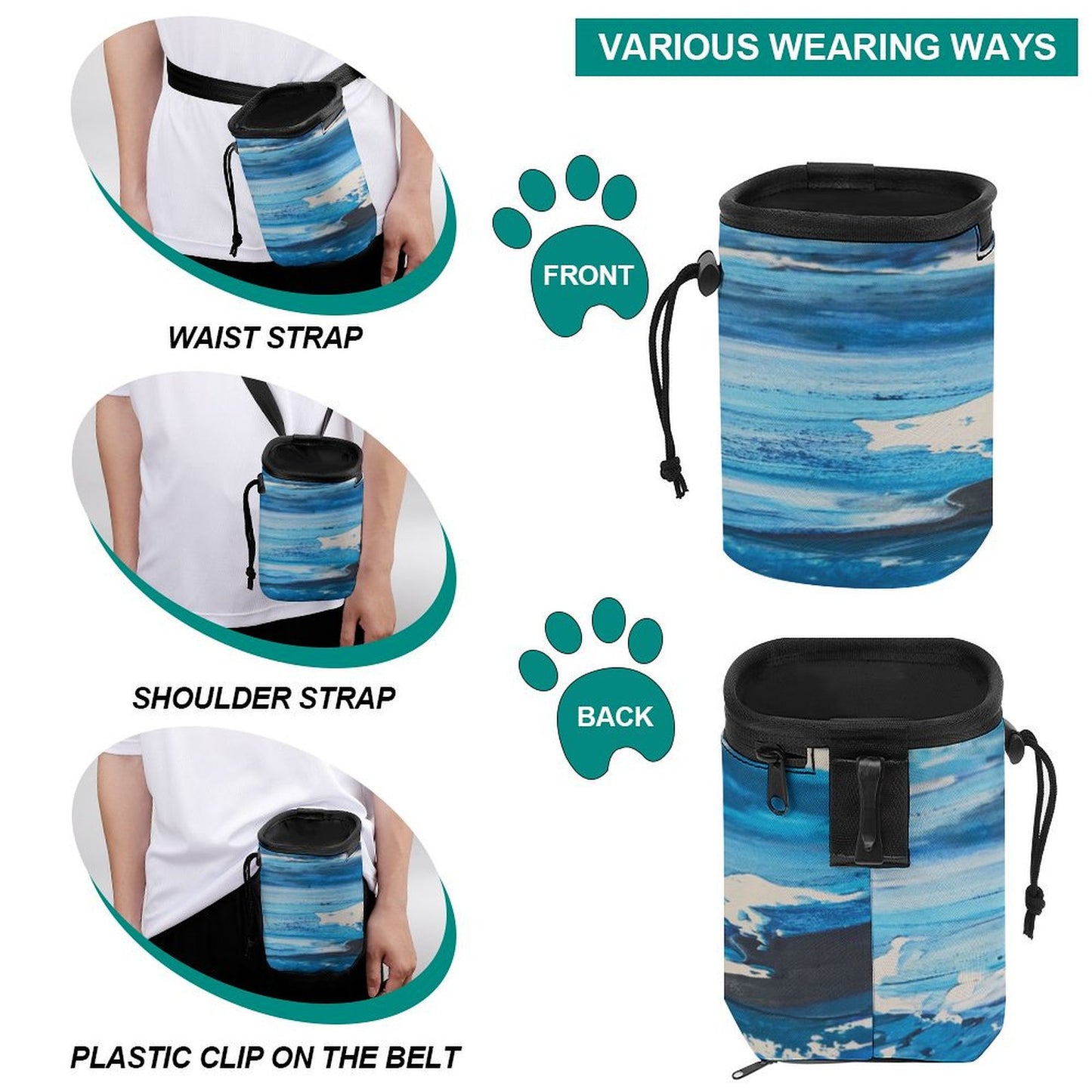 Bolsa de Entrenamiento para Perro | Premia con Precisión y Rapidez
