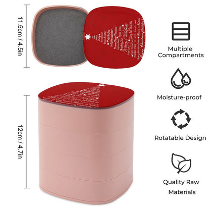 Organizador de Joyas Giratorio | Orden y Estilo para tu Tocador