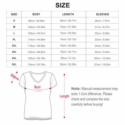 Playera Holgada Cuello en V Personalizada | Corte Relajado para Mujer