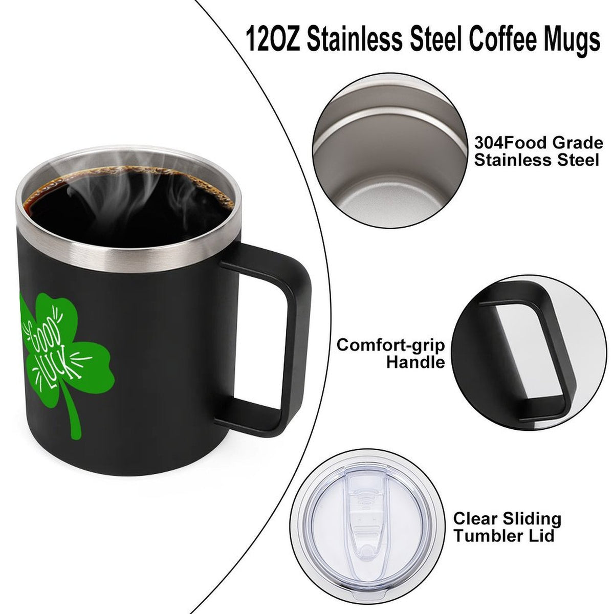 Termo de Acero Inoxidable 12 oz Personalizado