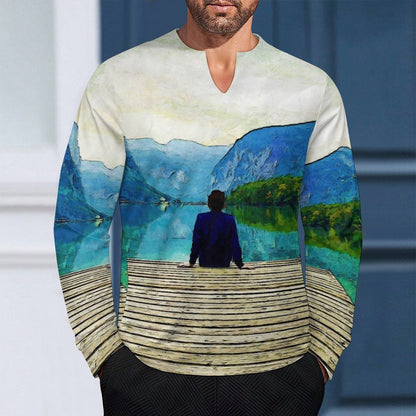 Playera Manga Larga Secado Rápido para Hombre | Personalizada