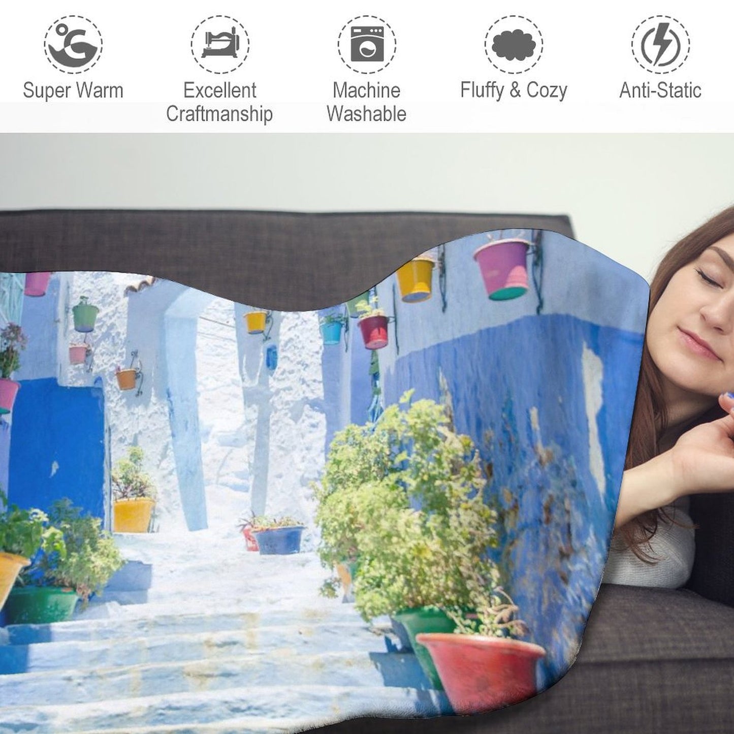 Manta Redonda Personalizada | Rompe las Reglas de la Decoración