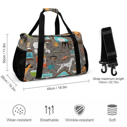 Bolsa Duffel Personalizada para Viaje y Gimnasio con Correa Desmontable