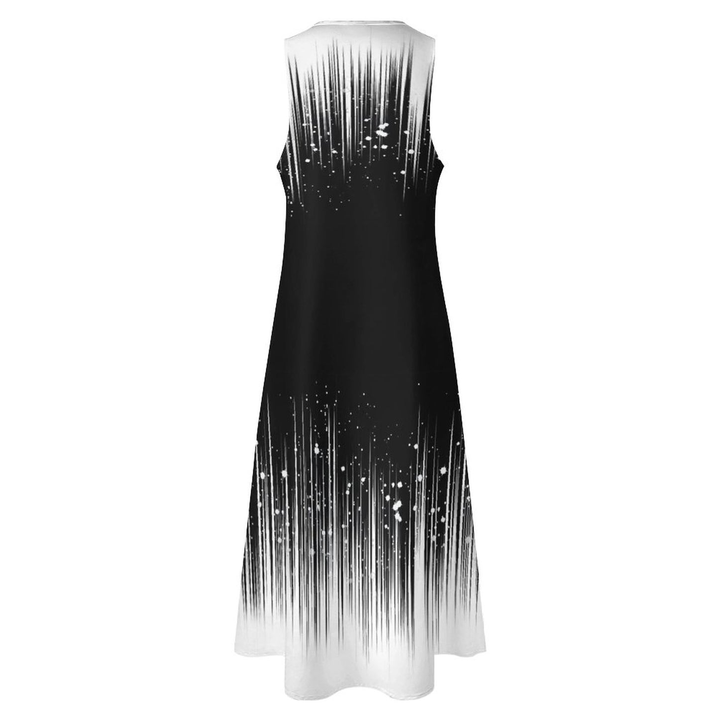 Vestido Maxi Sin Mangas Personalizado | Corte Slim Fit Elegante