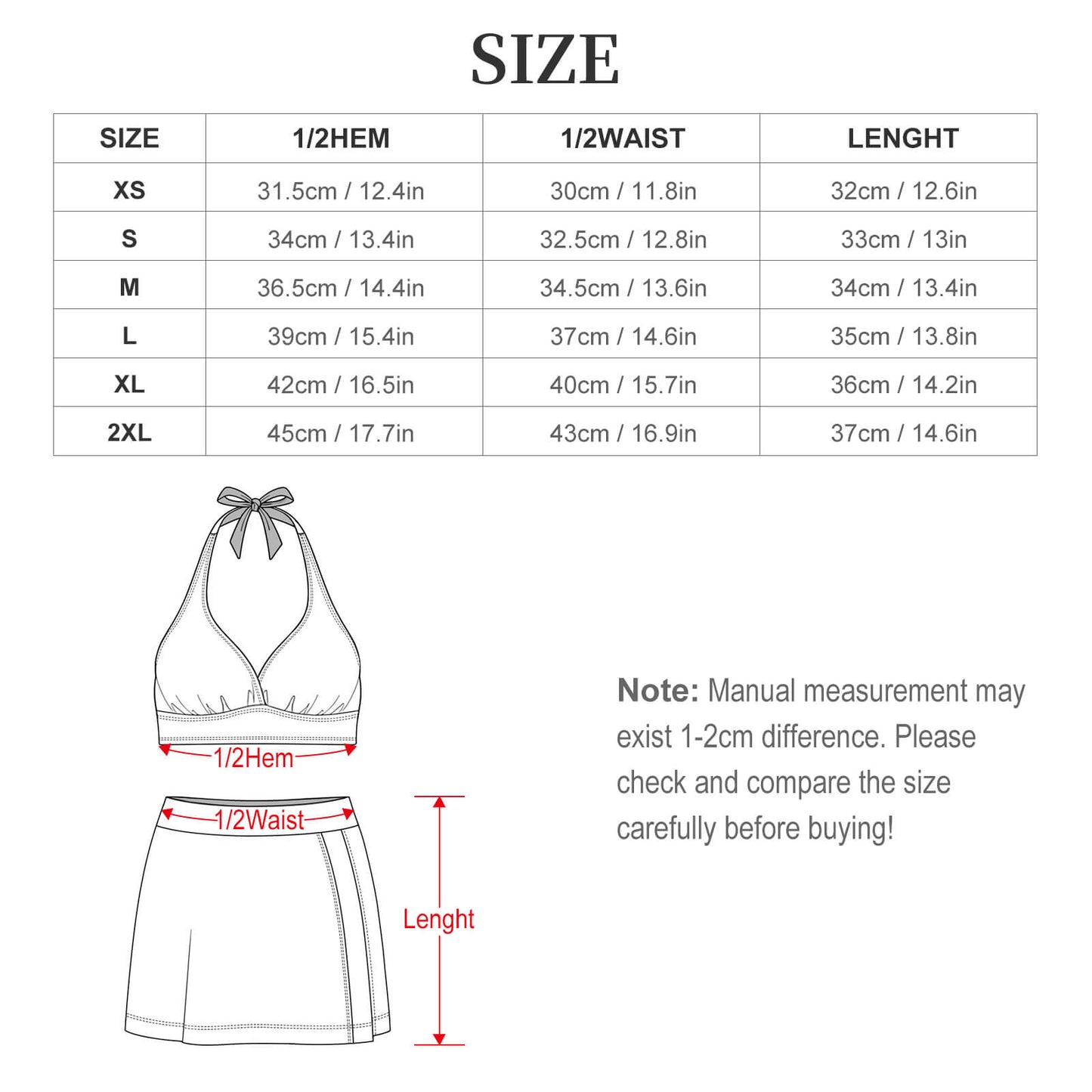 Conjunto de traje de baño personalizable de dos piezas con tirantes y falda con abertura