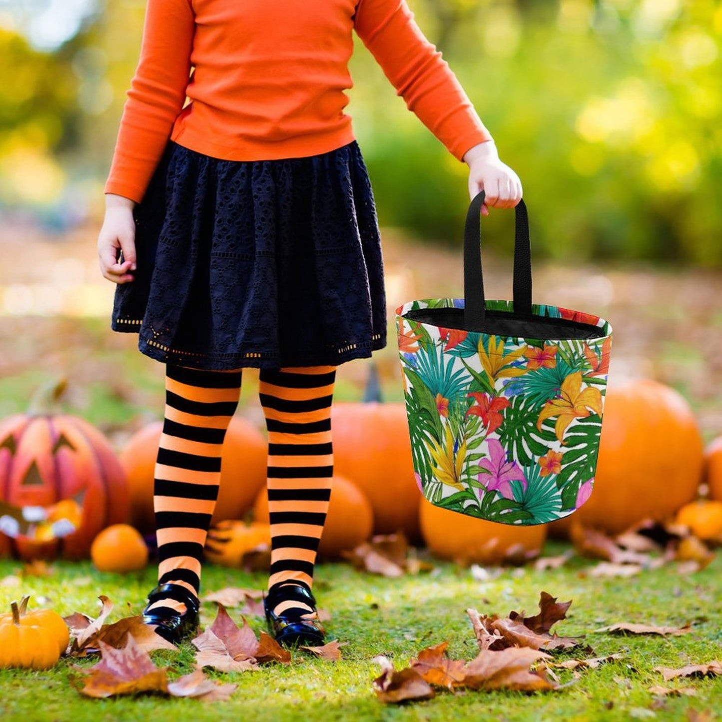 Bolsa para Pedir Calaverita Personalizada | Tote Bag Halloween Niños