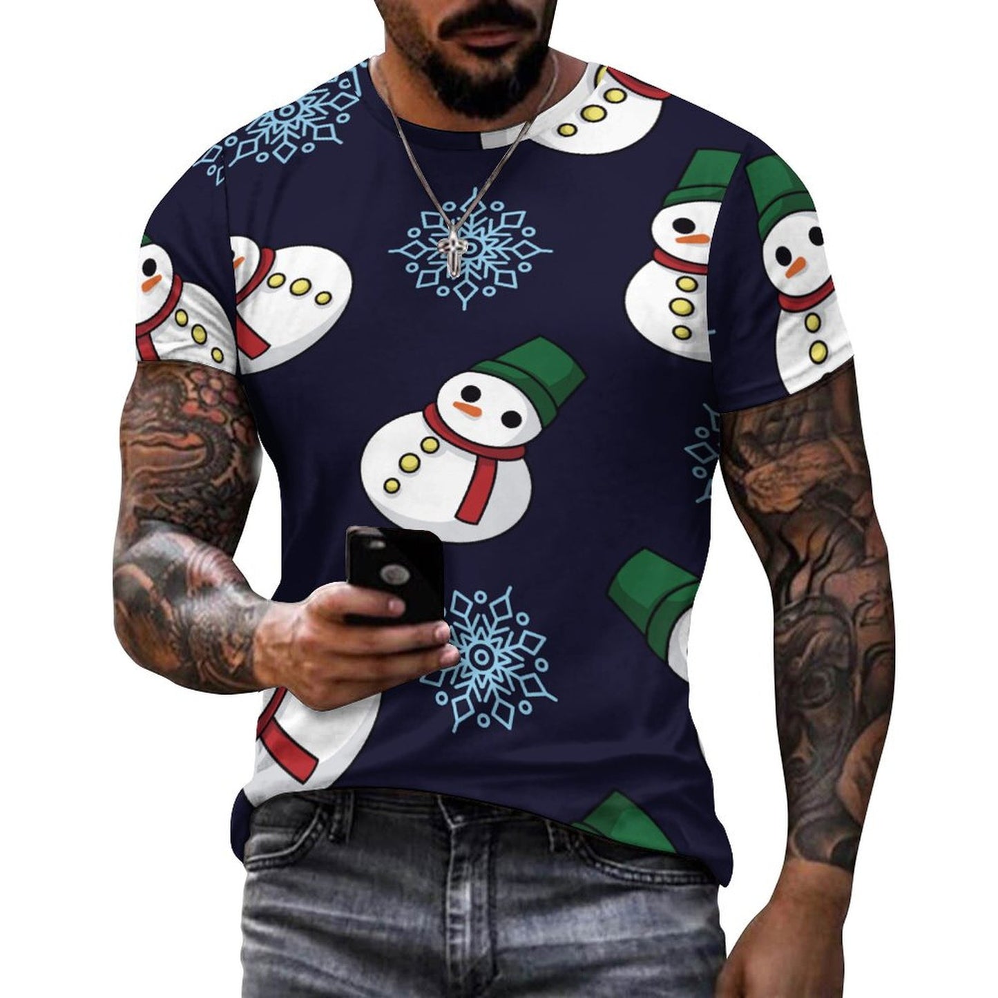 Playera de Algodón Personalizada para Hombre | Imprime Tu Diseño