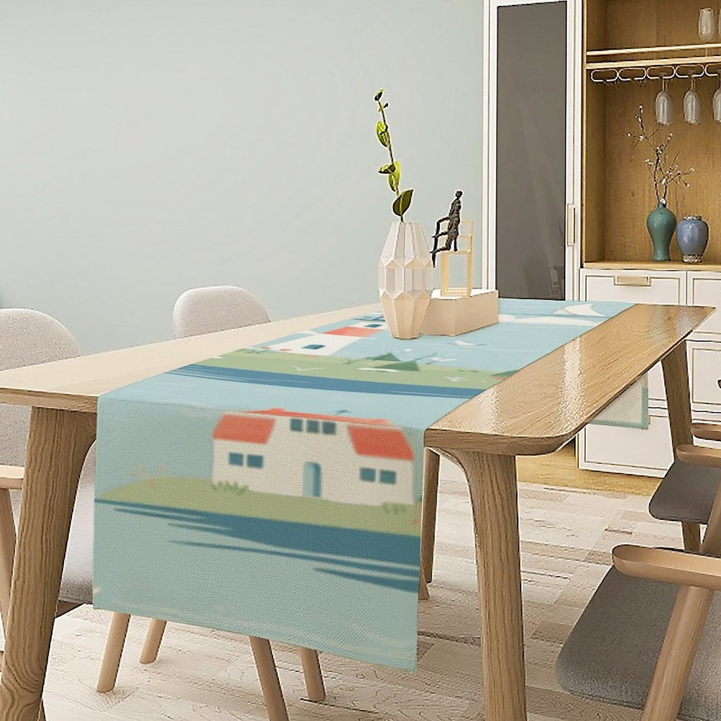 Camino de Mesa de Lino Personalizado | El Toque Final para tu Comedor