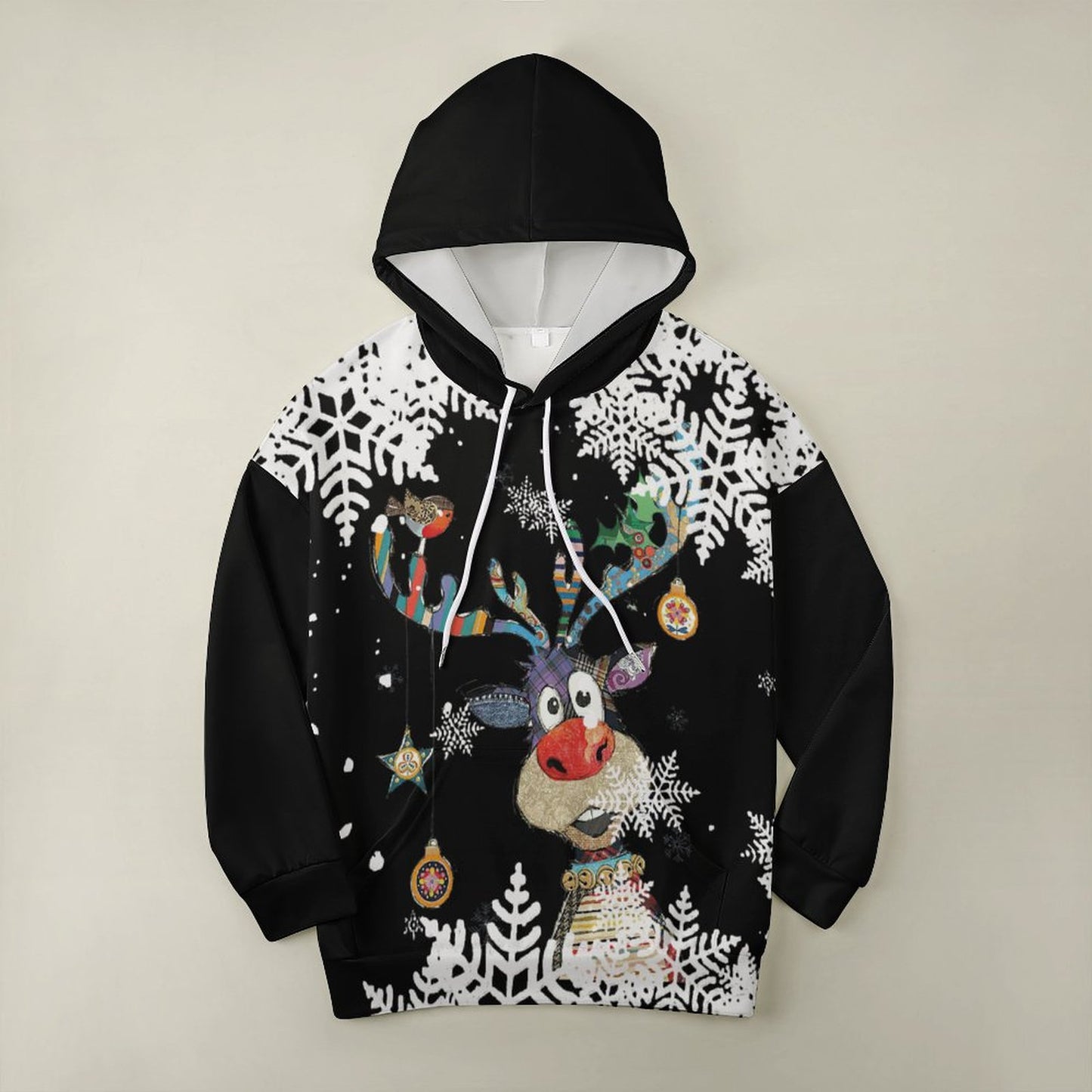 Hoodie Personalizada Oversize | Sudadera Drop Shoulder Estampada