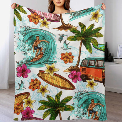 Manta Personalizada Franela 330g | Suave, Cálida y Anti-Peeling