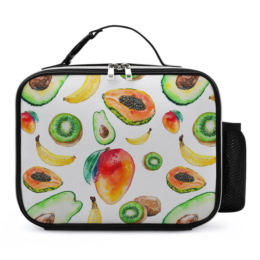 Lonchera Térmica de Piel para Mujer | Bolsa de Almuerzo Elegante