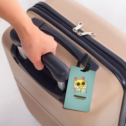 Identificador de Equipaje Personalizado | Etiqueta de TPU con tu Diseño