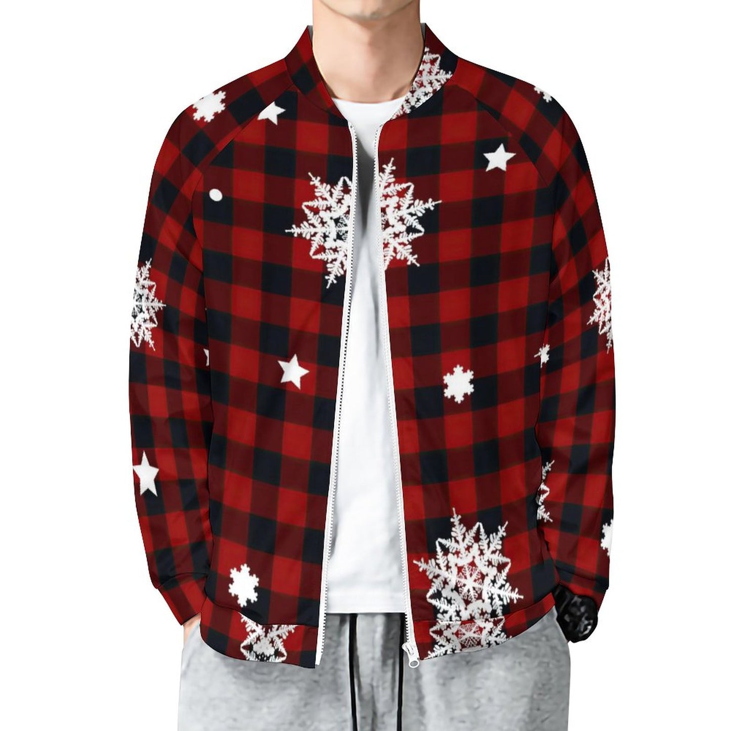 Sudadera Tipo Bomber con Cierre | Manga Raglán | Personalizada México