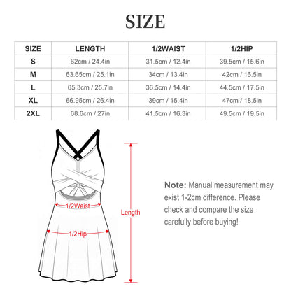Traje de Baño Entero con Recortes, Escote V Cruzado y Espalda Abierta, Personalizable