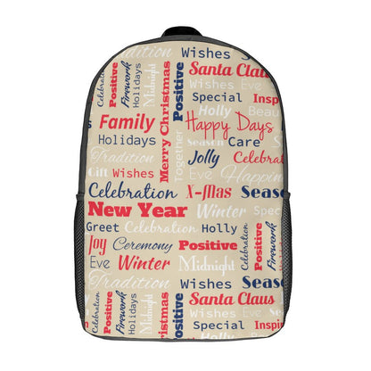 Mochila Escolar 17" Uso Rudo | Backpack Personalizada 600D