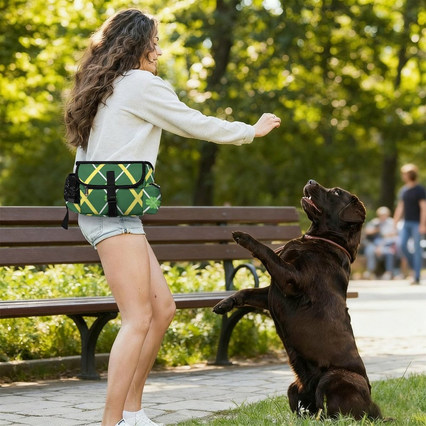 Mochila Personalizada para Perros Pequeños | Bolso de Entrenamiento Autoportante
