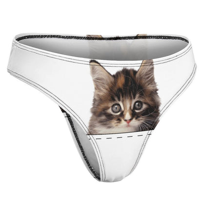 Tanga de Algodón Personalizada con Foto | Ropa Interior Sexy México