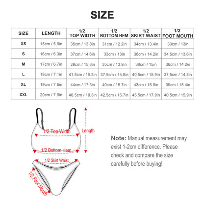 Bikini Sin Relleno "Natural Fit" | Traje de Baño Secado Rápido