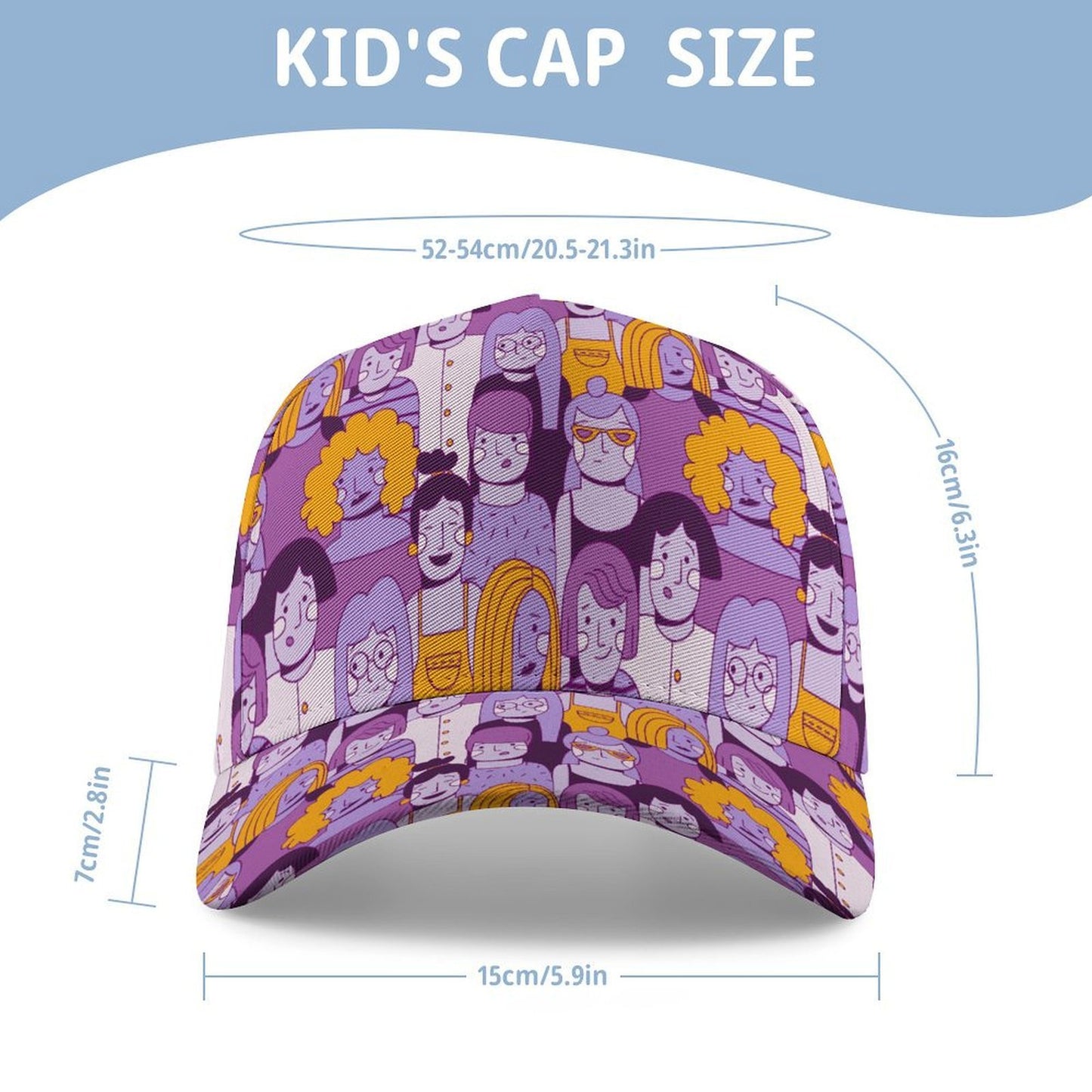 Gorra Infantil Personalizada con Impresión a Todo Color y Ventilación Activa