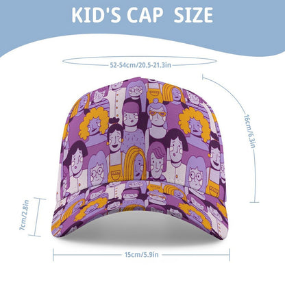 Gorra Infantil Personalizada con Impresión a Todo Color y Ventilación Activa