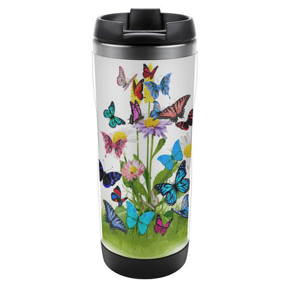 Termo Personalizado Doble Pared | Acero Inoxidable + Foto Insert | Vaso Viajero 380ml