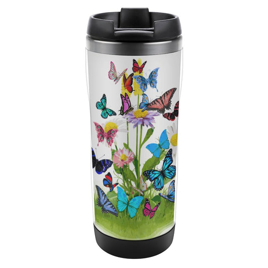 Termo Personalizado Doble Pared | Acero Inoxidable + Foto Insert | Vaso Viajero 380ml