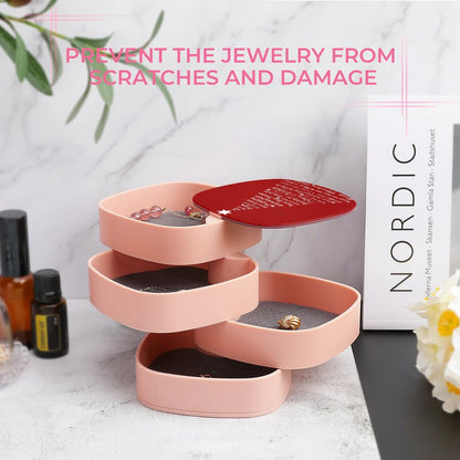 Organizador de Joyas Giratorio | Orden y Estilo para tu Tocador