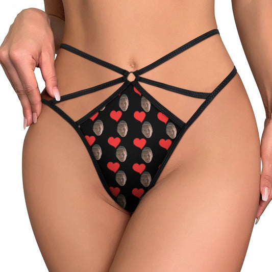 Tanga de Malla Transparente Personalizada | Ropa Interior Divertida