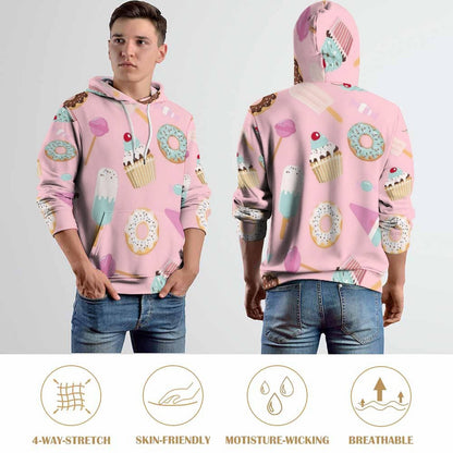 Hoodie French Terry Oversized | Capucha Doble & Tallas Hasta 6XL