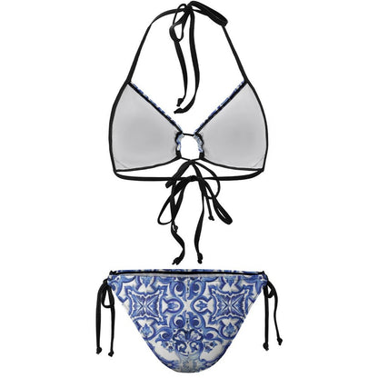 Bikini Personalizado de Dos Piezas | Traje de Baño con Cintas Ajustables