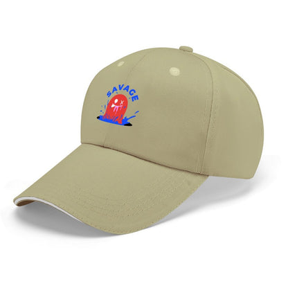 Gorra Sándwich Personalizada con Visera Bicolor y Estampado a Todo Color