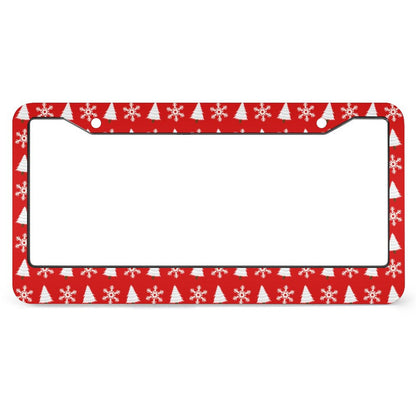 Portaplacas de Aluminio Personalizado | Diseño para Placa Americana