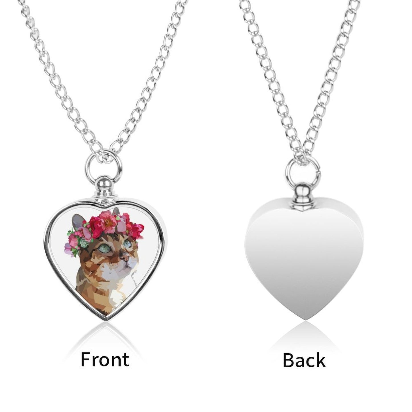 Collar Conmemorativo para Mascotas | Dije Personalizado con Foto y Urna