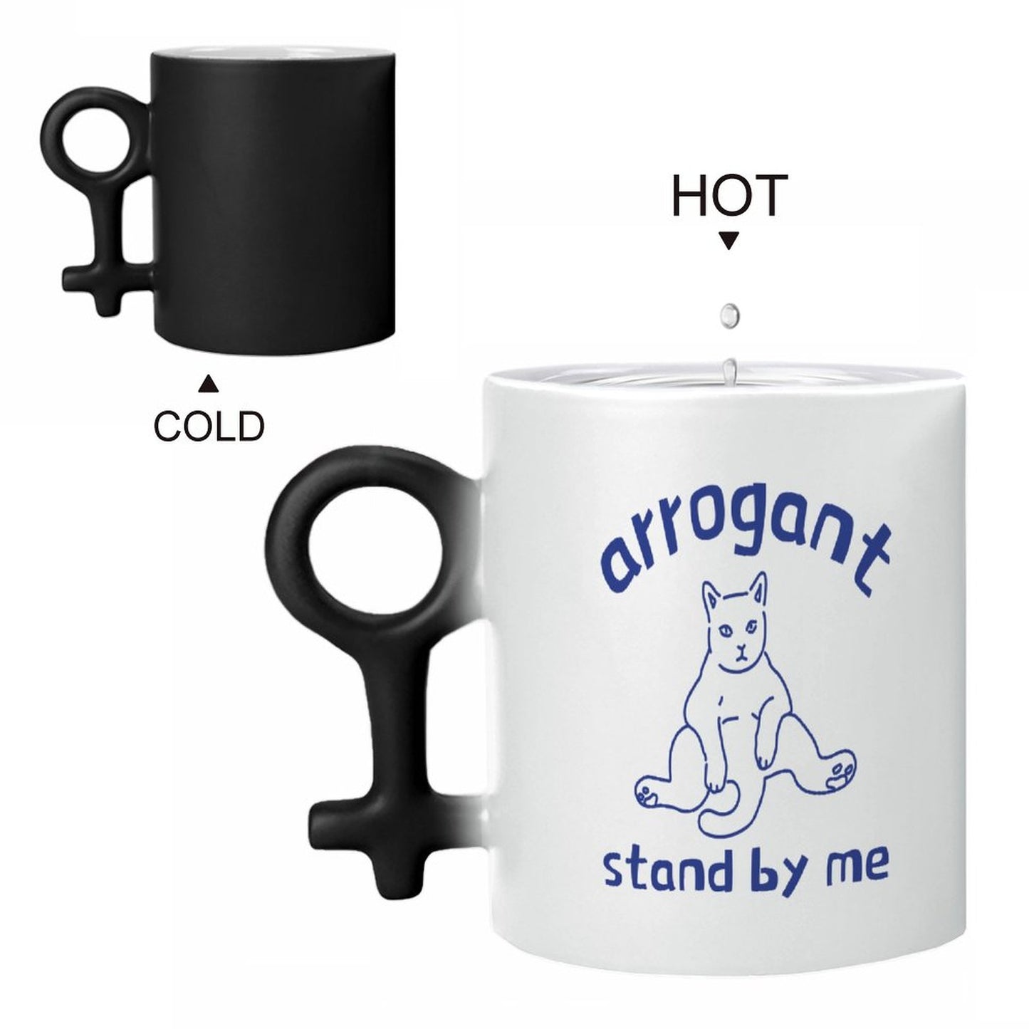 Set Tazas Mágicas Pareja Personalizadas | Foto Aparece con Calor