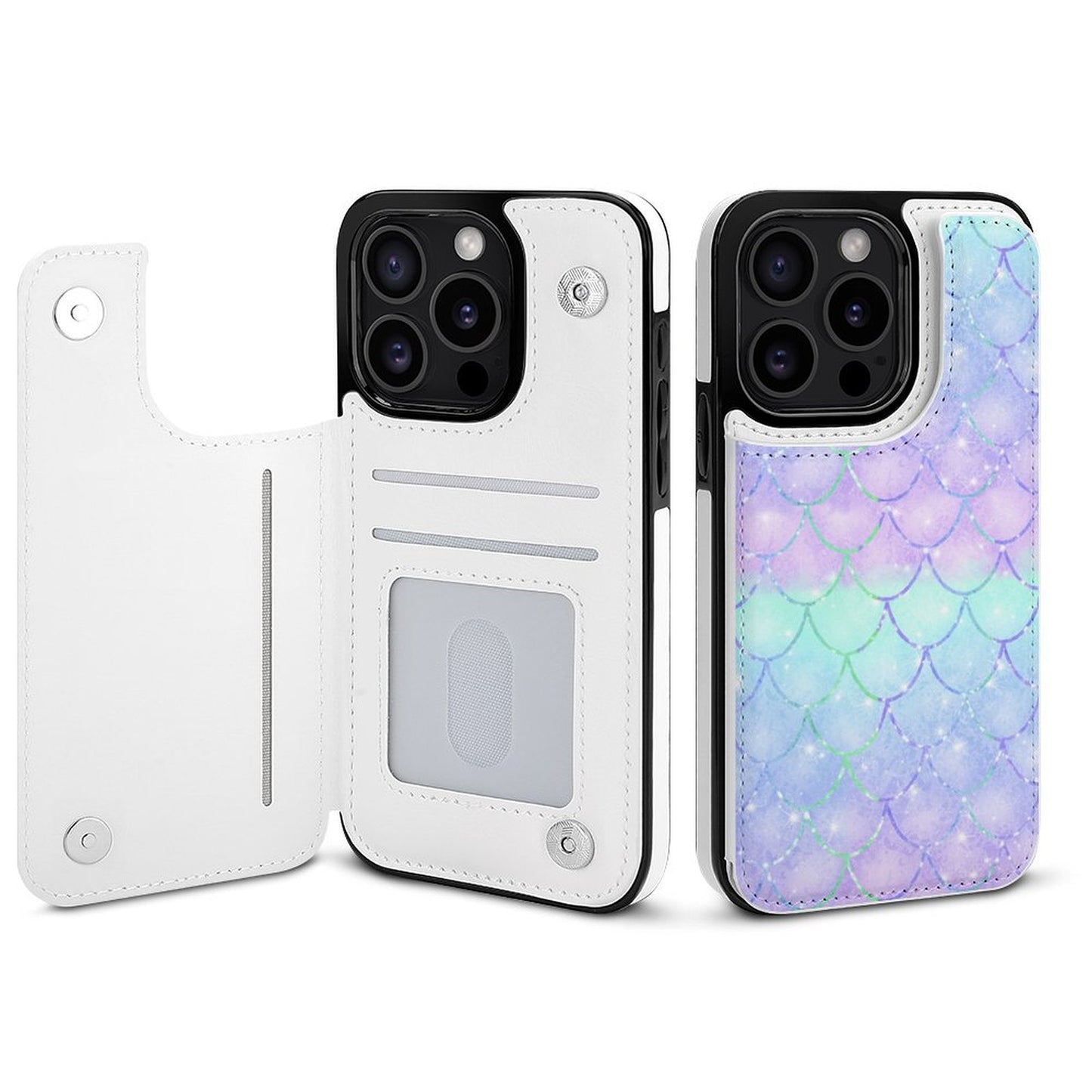 Funda Cartera iPhone 15 Personalizada | Protección Total + Tarjetero