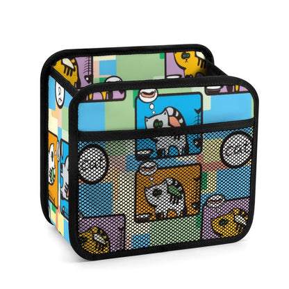 Organizador de Asiento de Auto Personalizado | Bolsa de Cuero PU