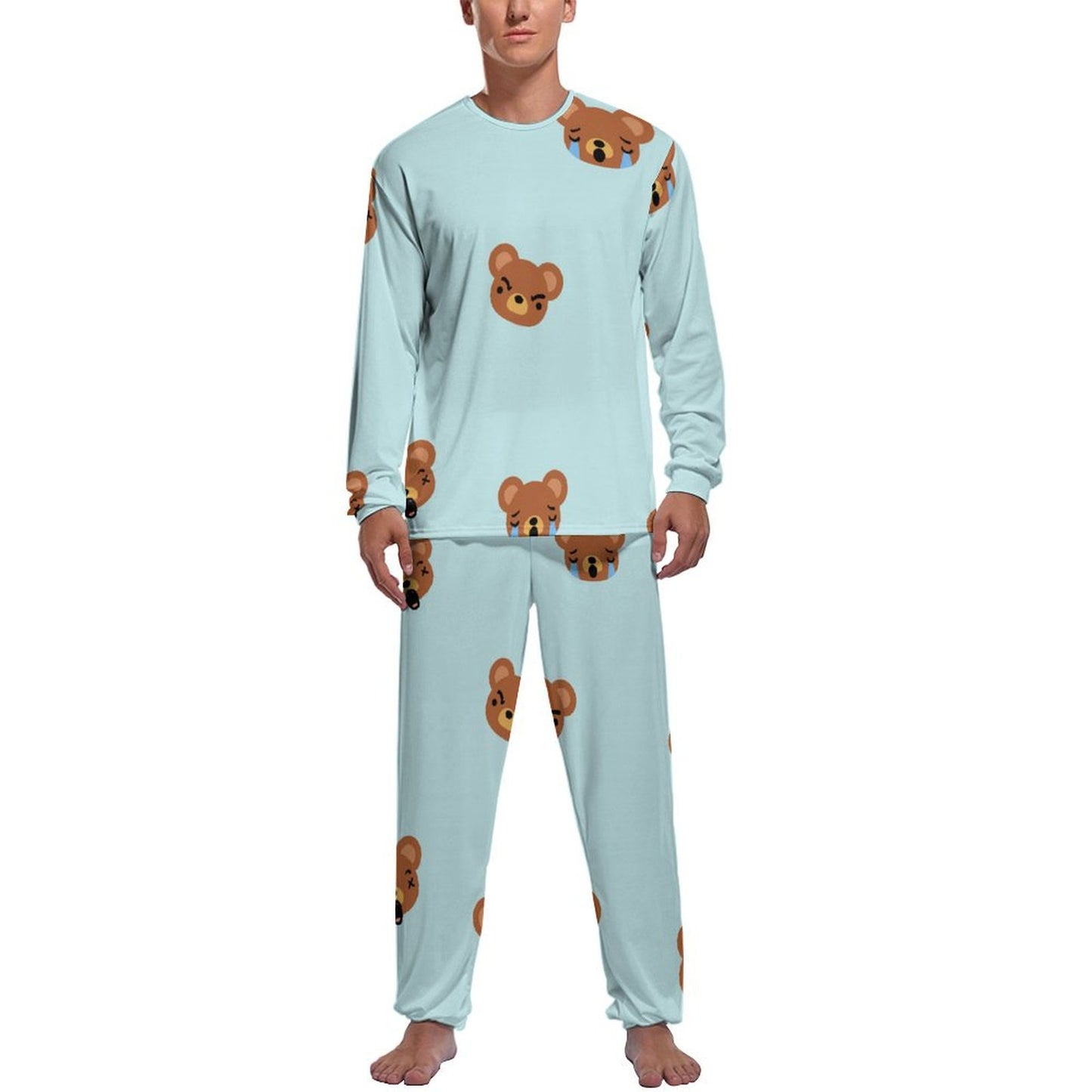 Pijama de Seda de Leche para Hombre | Suave y Personalizada