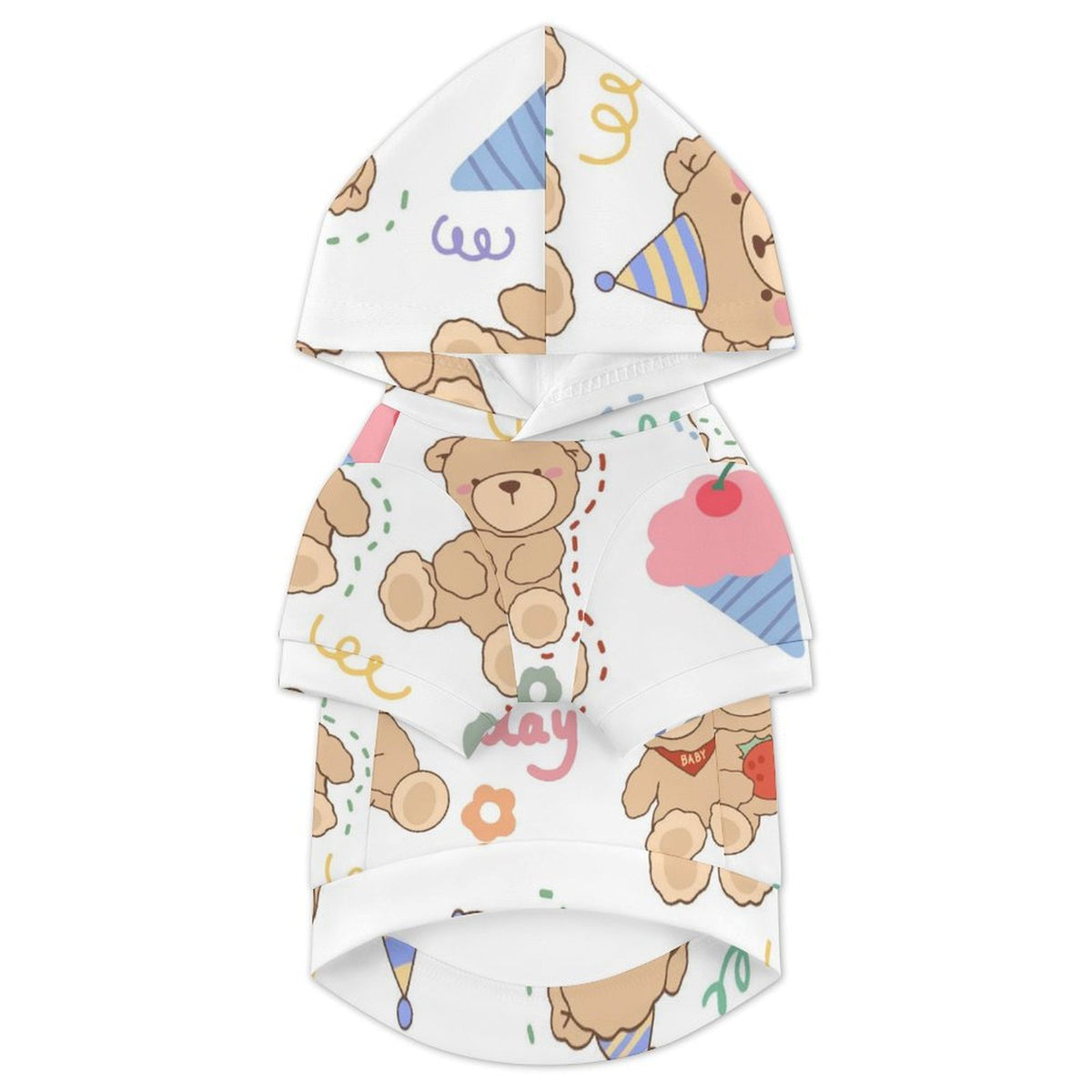Sudadera con Capucha Personalizada para Mascotas Pequeñas