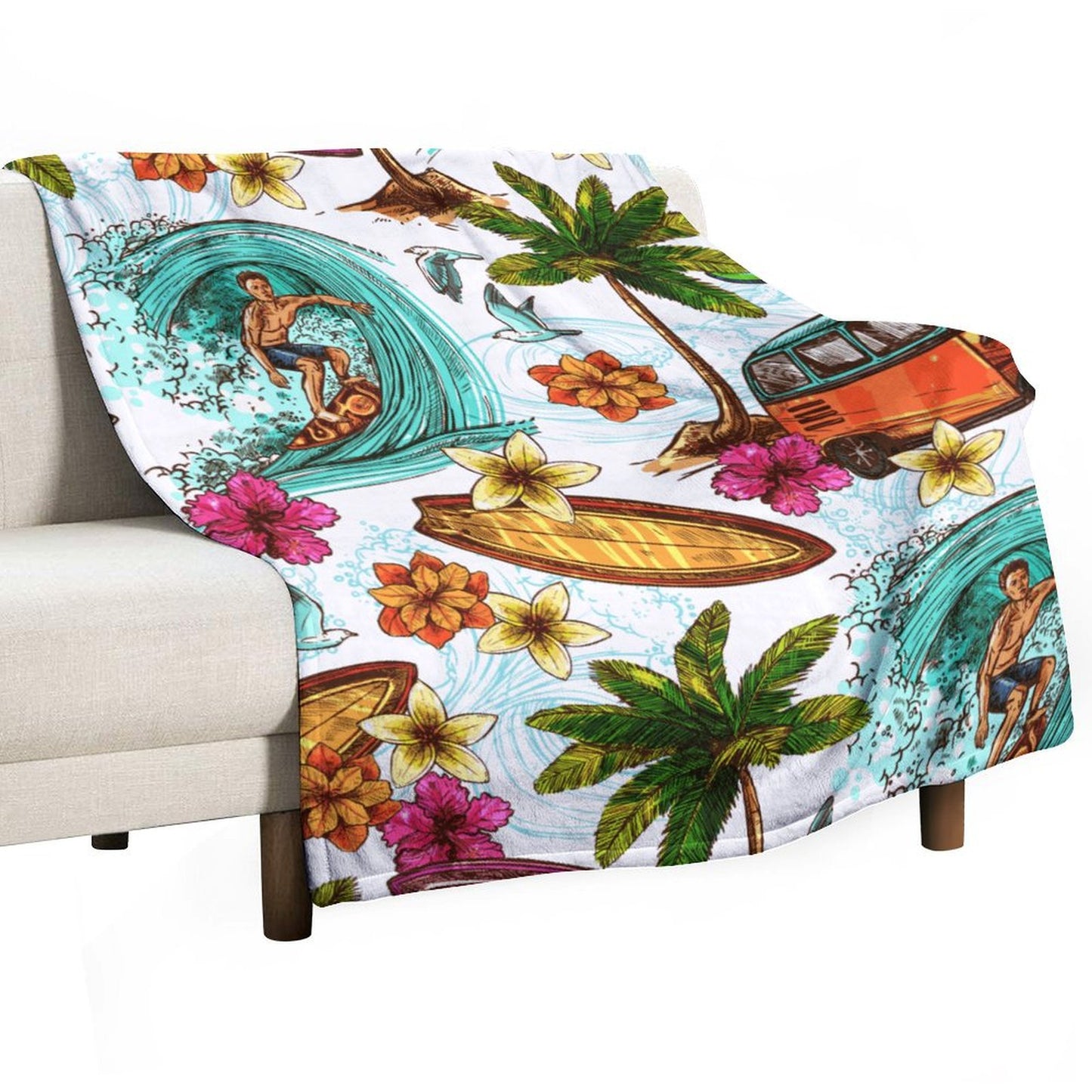 Manta Personalizada Franela 330g | Suave, Cálida y Anti-Peeling