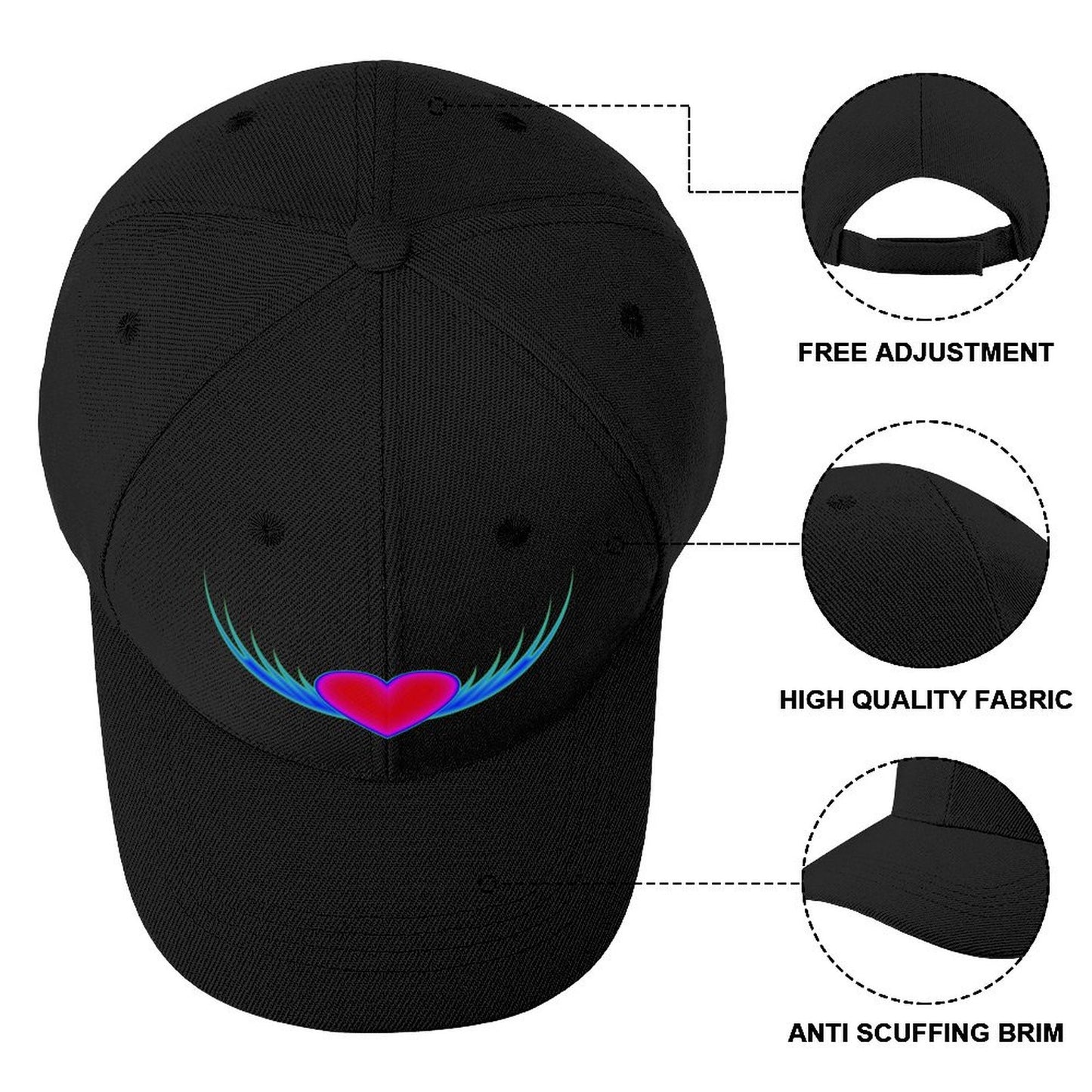 Gorra de Béisbol Personalizada | Dad Hat de Poliéster Ajustable