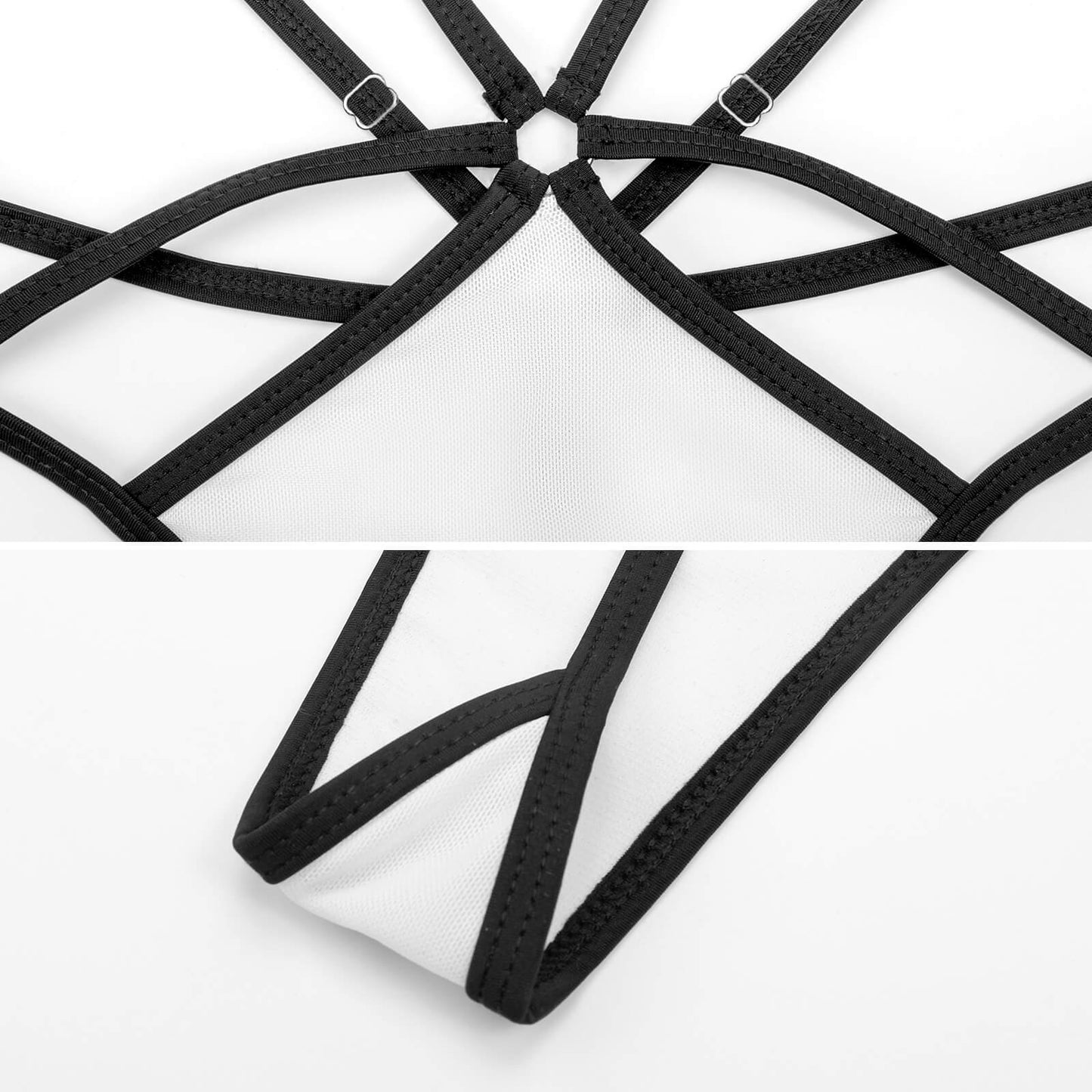 Tanga de Malla Personalizada | Lencería Transparente y Sexy con Foto