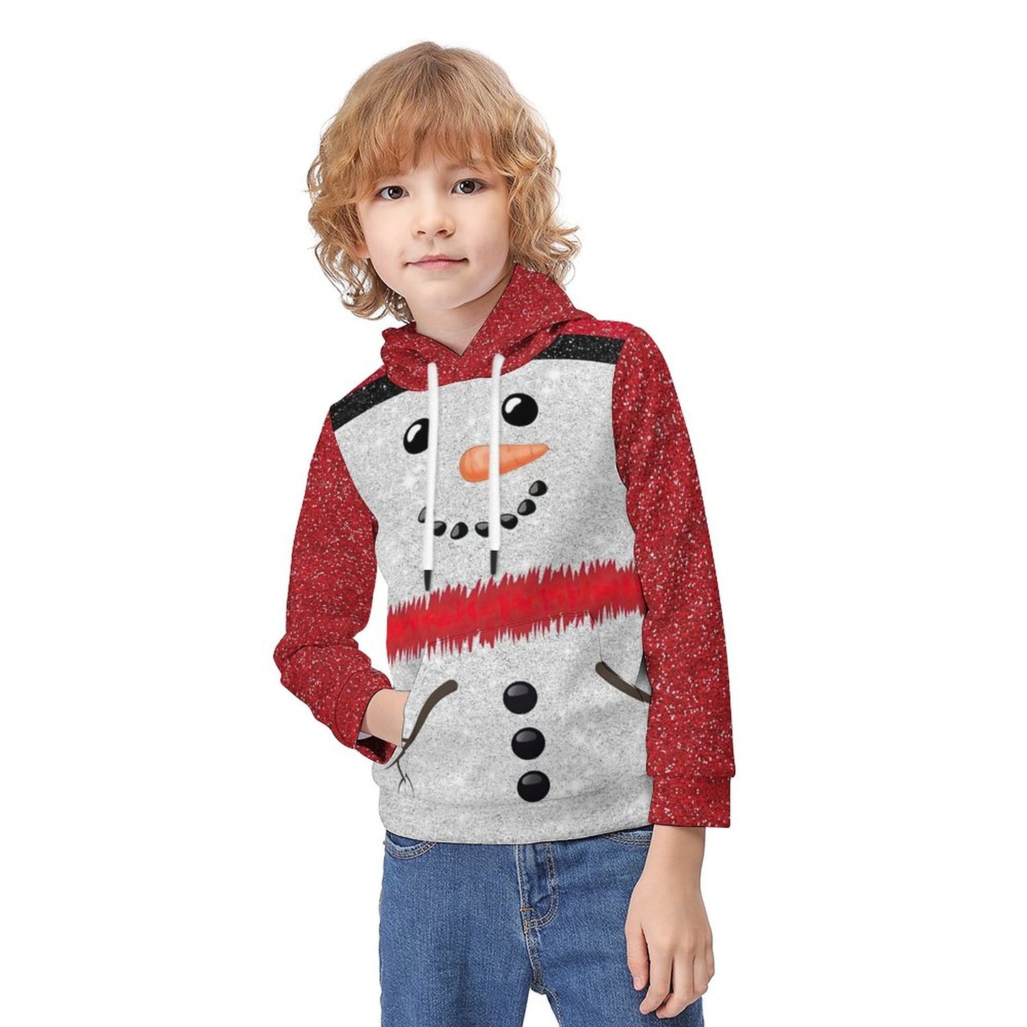 Sudadera Niño Personalizada | Hoodie Fleece Suave 6-12 Años
