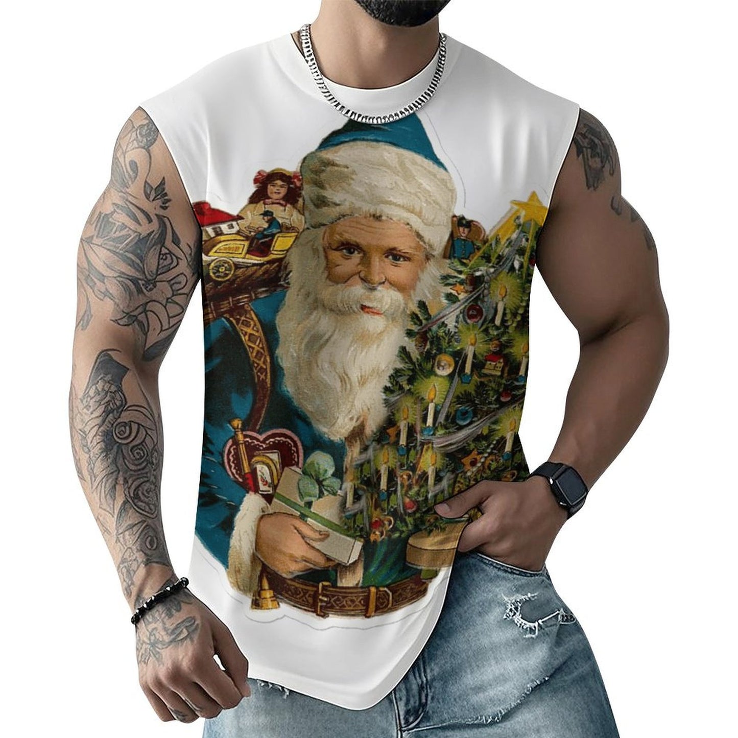Playera Sin Mangas Personalizada | Camiseta Tank Top con Foto