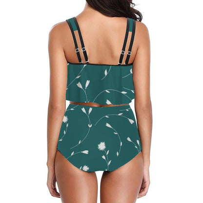 Traje de Baño Personalizado Mujer | Bikini Diseño Único (58 caracteres)