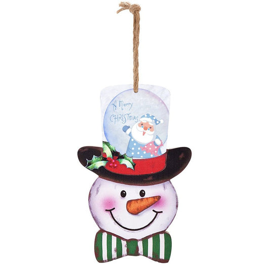 Tu Letrero de Puerta Navideño | Bienvenida Rústica y Personalizada