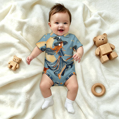 Mameluco Polo Bebé Personalizable con Broches