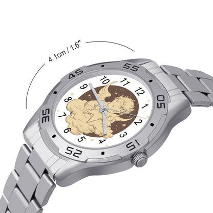 Reloj Ejecutivo Personalizado con Logo | Acero Inoxidable para Oficina