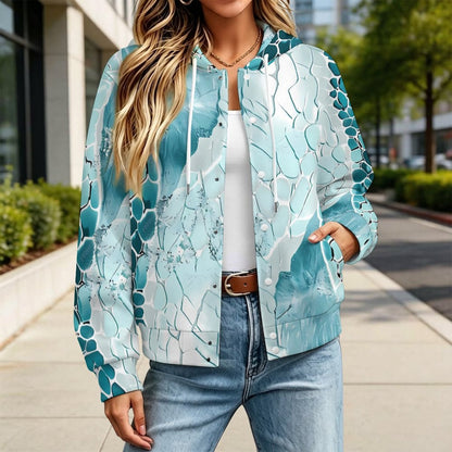 Chamarra Bomber con Capucha Personalizable Unisex