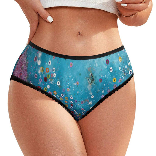 Panty de Encaje Personalizada | Regalo Íntimo Novia con Foto